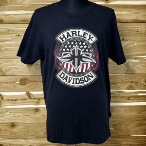 Harley Davidson Men's size XL Graphic Cotton T-Shirt‎ American Legend Biker Tee